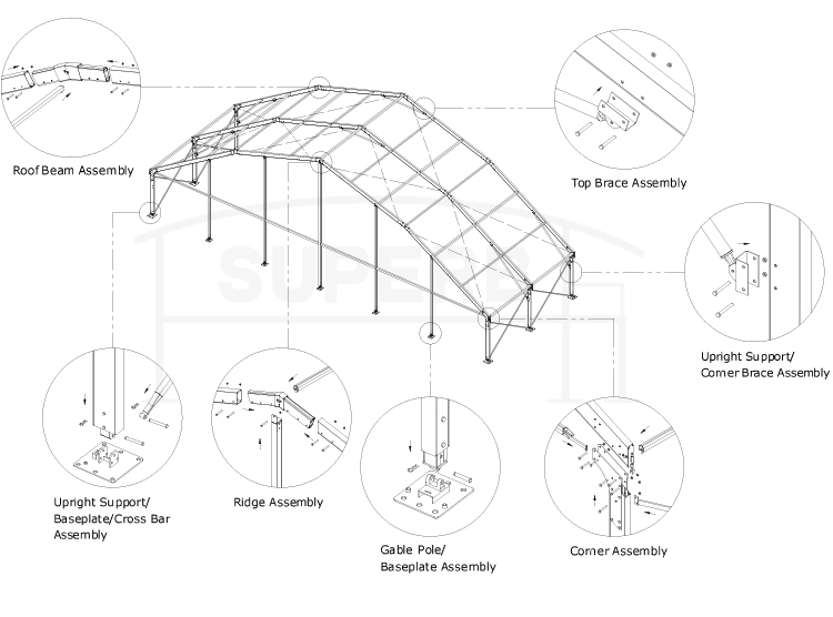 Clear Span Tent