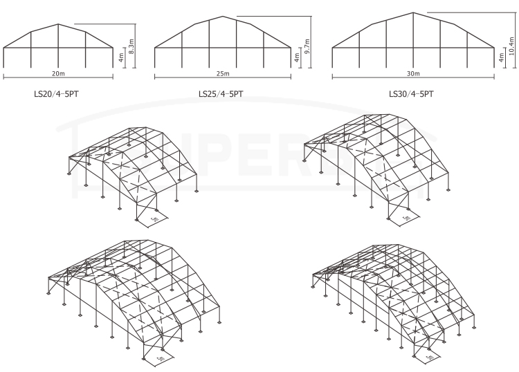 Clear Span Tent